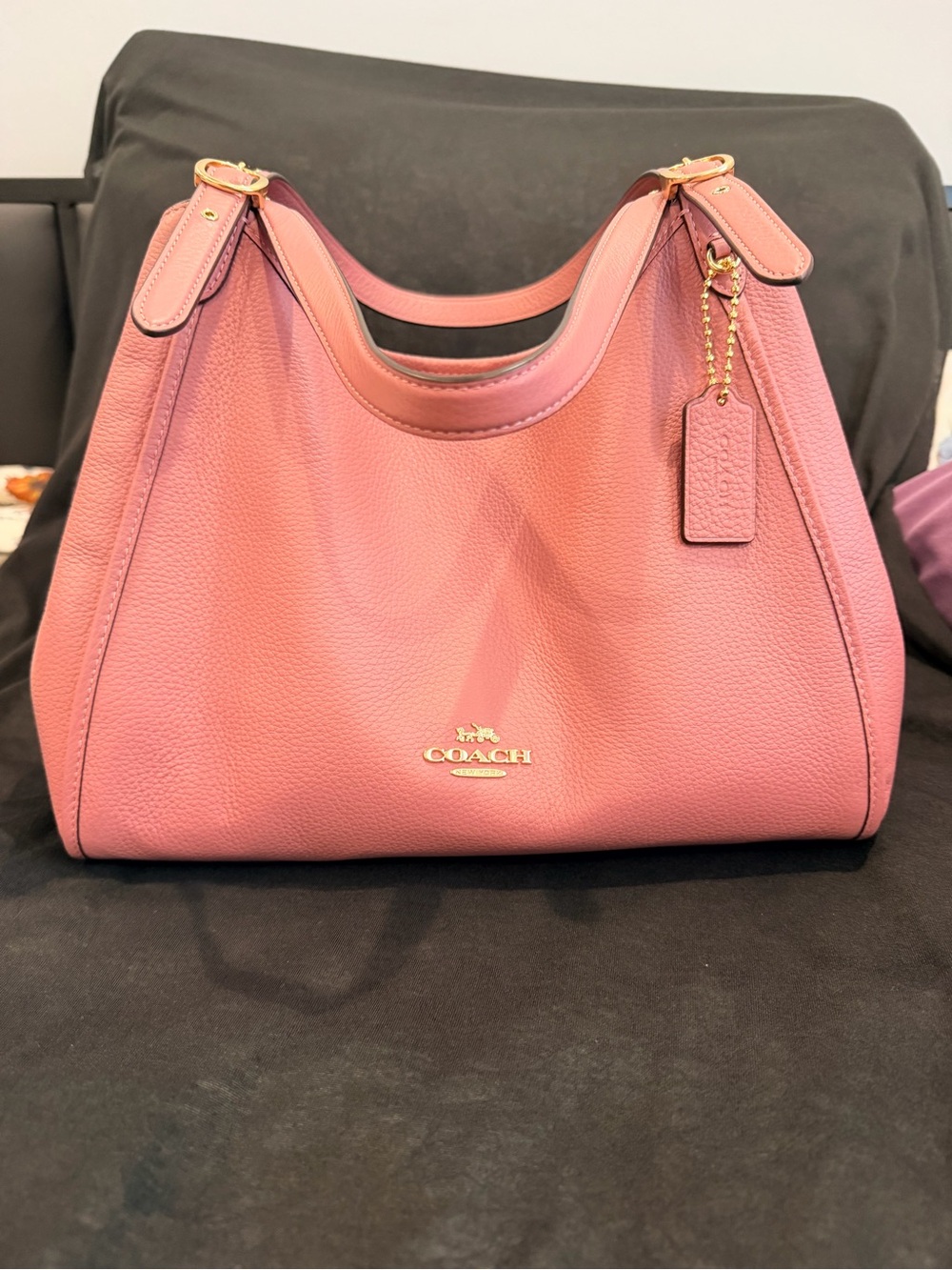 Coach Erin Bag in Peony - Signature Gold Hardware